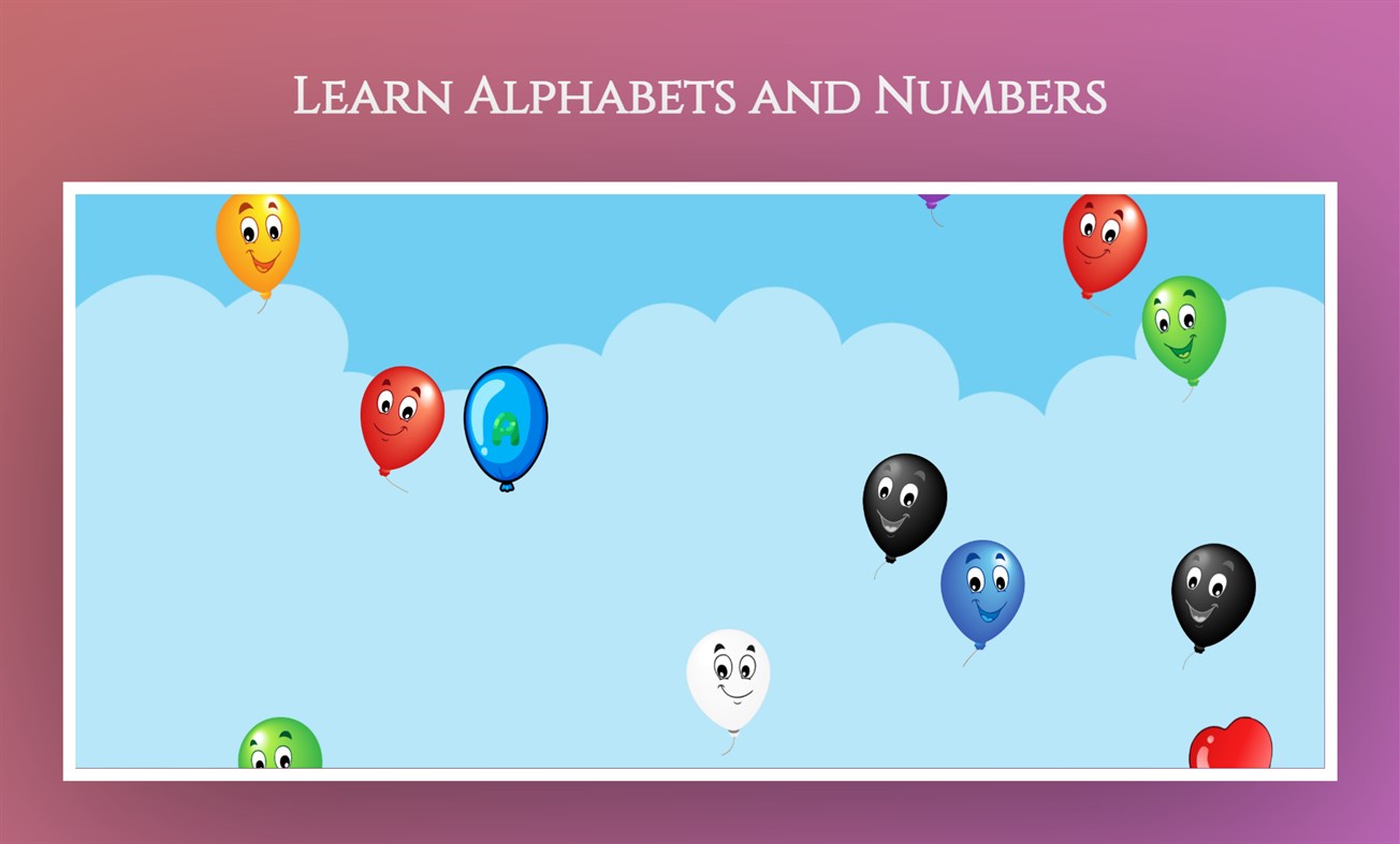 #3. Balloon Pop Toddler Baby Game (Windows) 게시자: WP-Developer