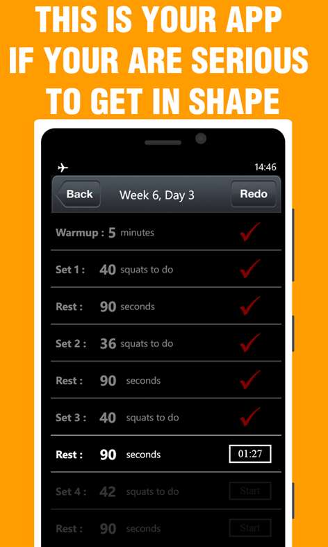 Squats Trainer For Killer Curves FREE Screenshots 2