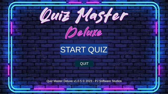 Quiz Master Deluxe screenshot 1