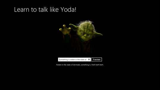 Yoda Talk screenshot 2