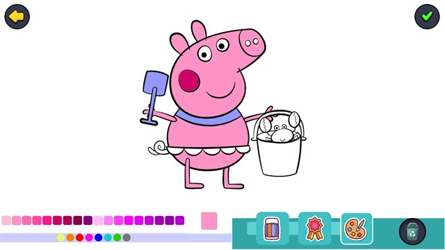 Peppo Coloring & Puzzle Game screenshot 3