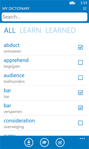 Dutch English dictionary ProDict Free screenshot 3