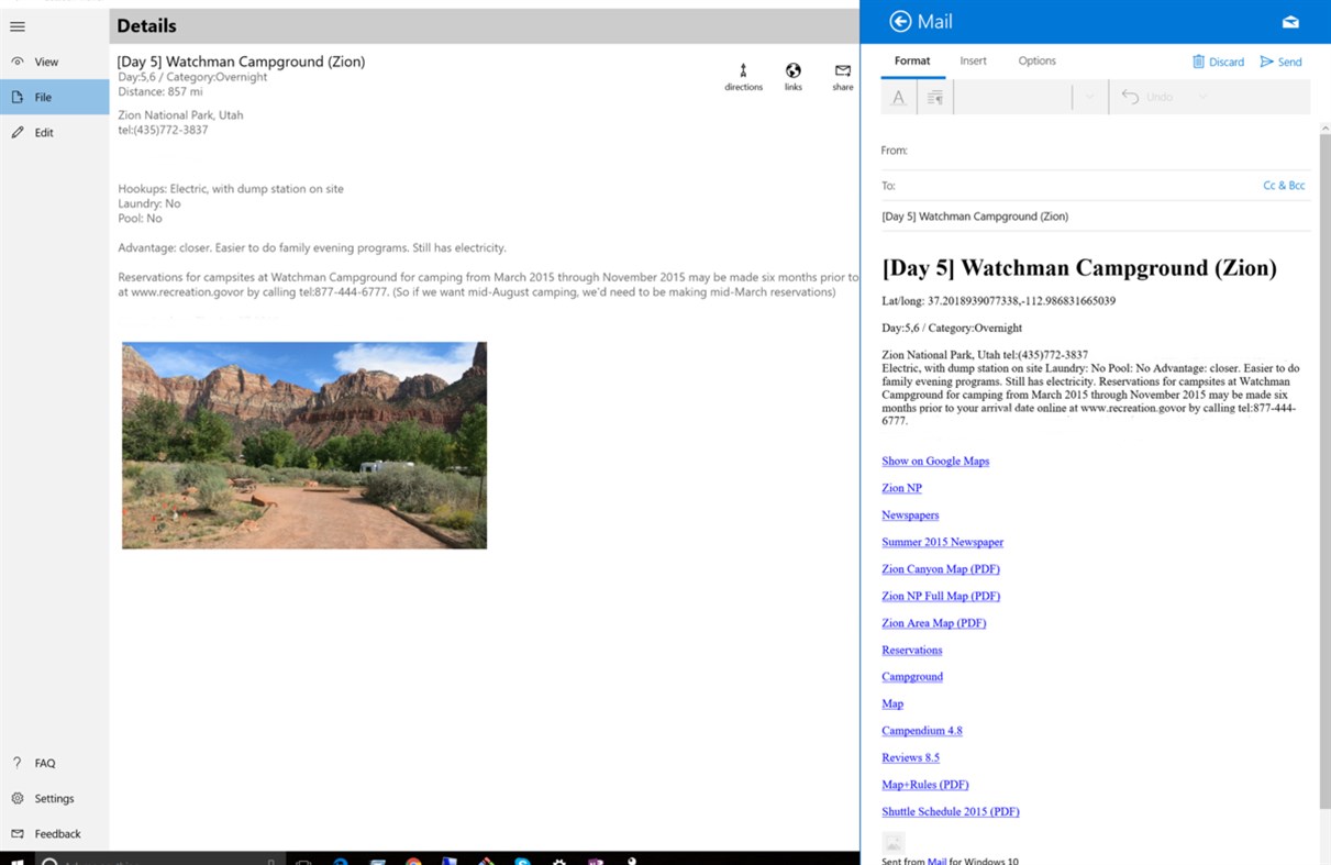 #7. Road Trips (Windows) 게시자: James Coliz