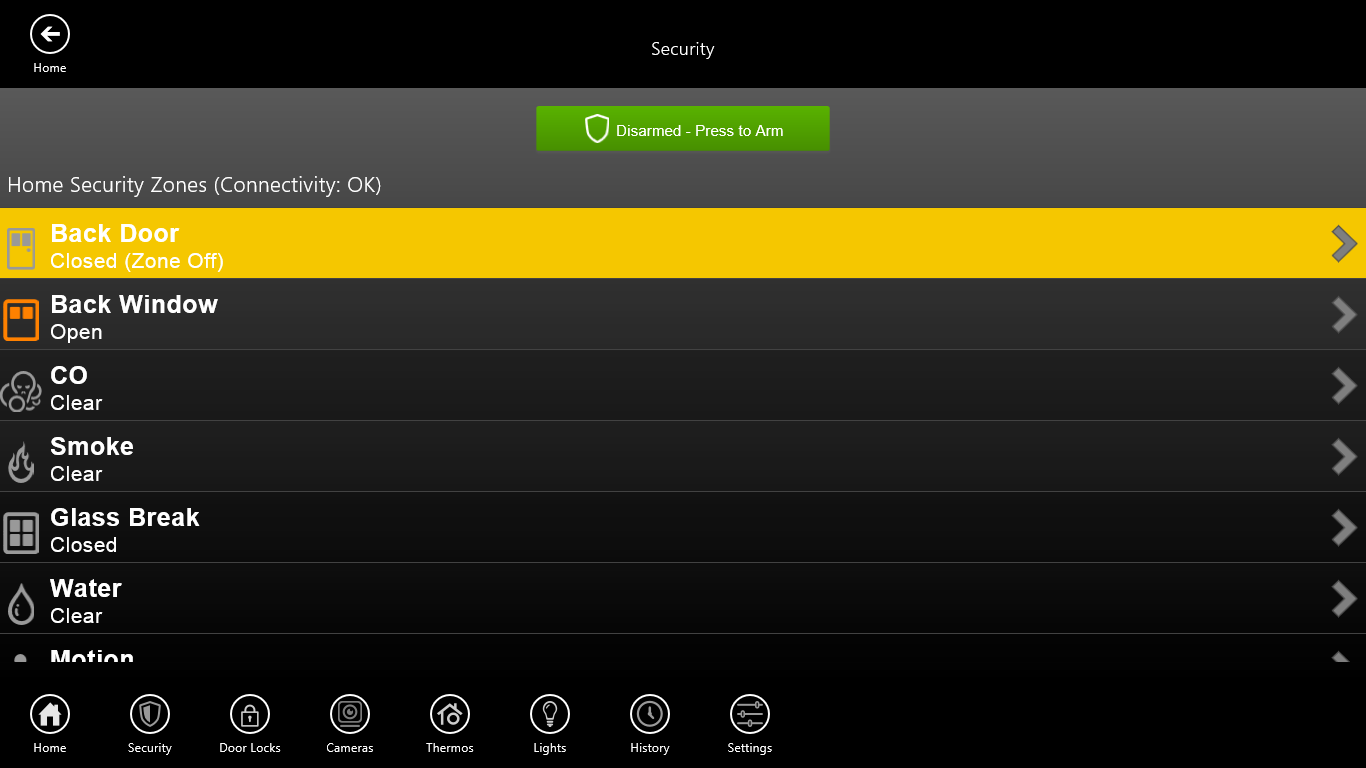 Icontrol Networks for Windows 10
