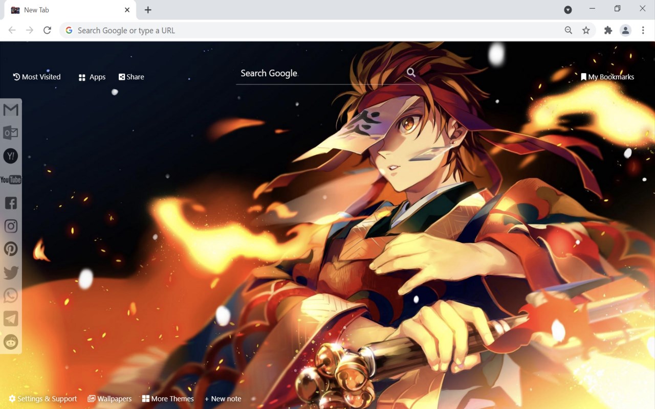 Demon Slayer Kimetsu No Yaiba Wallpaper Microsoft Edge Addons