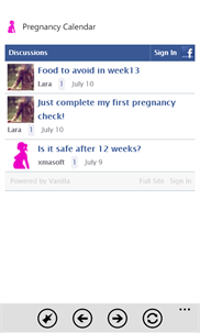 Pregnancy Calendar screenshot 7