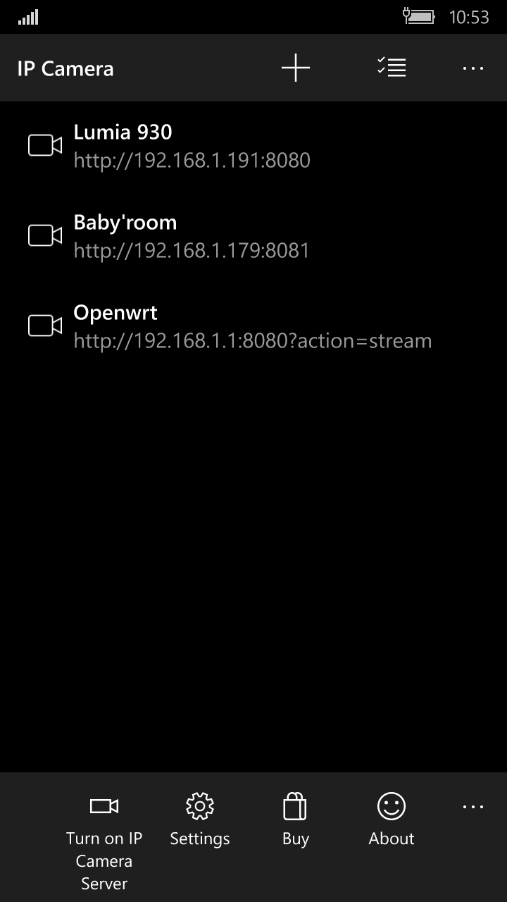 IP Camera for Windows 10