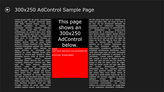 AdControl Config Sample screenshot 4