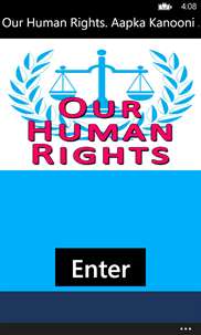Our Human Rights. Aapka Kanooni Adhikar- in Hindi screenshot 1