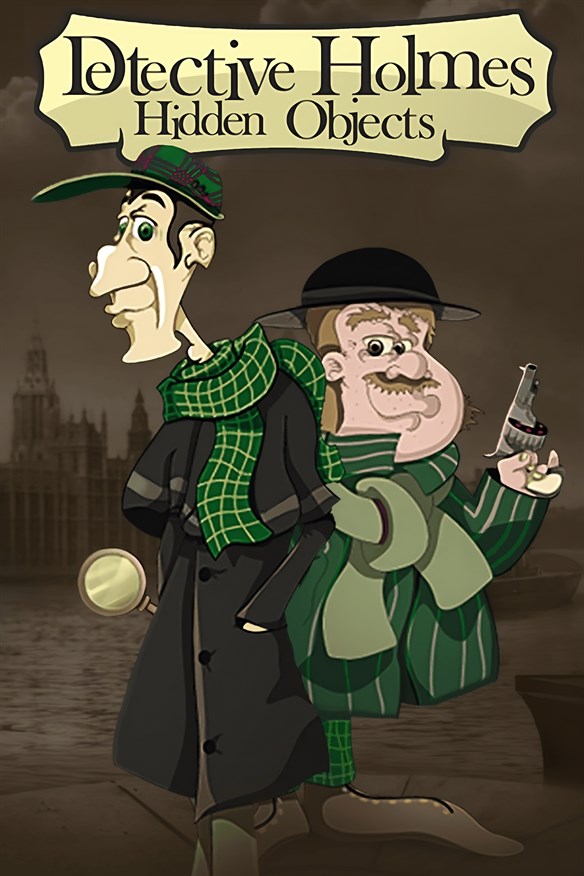 Detective Holmes: Hidden Objects Xbox Series X|S and Xbox One cover art