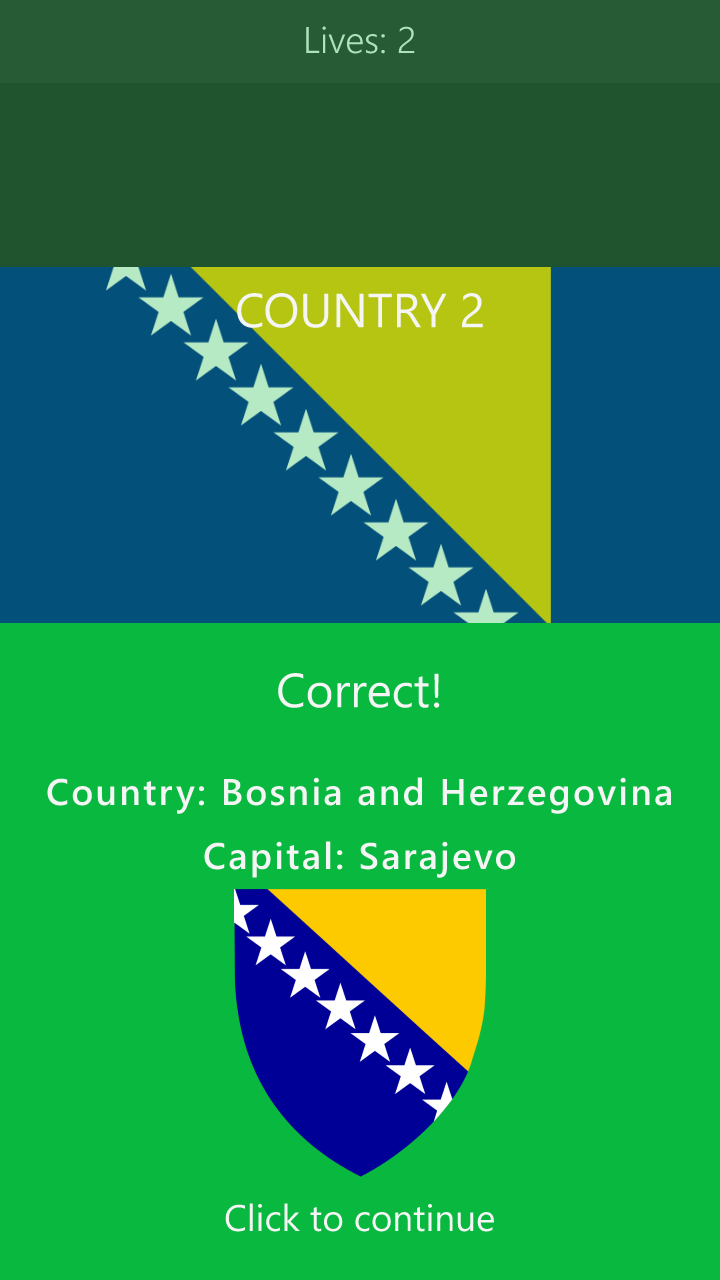 Screenshot 5 Guess Country 2 windows