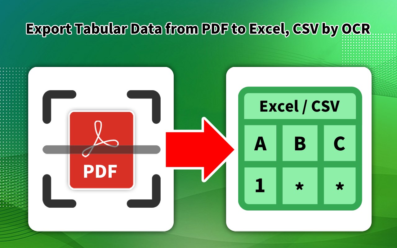 Table OCR - Extract tabular data from Pdf/Img