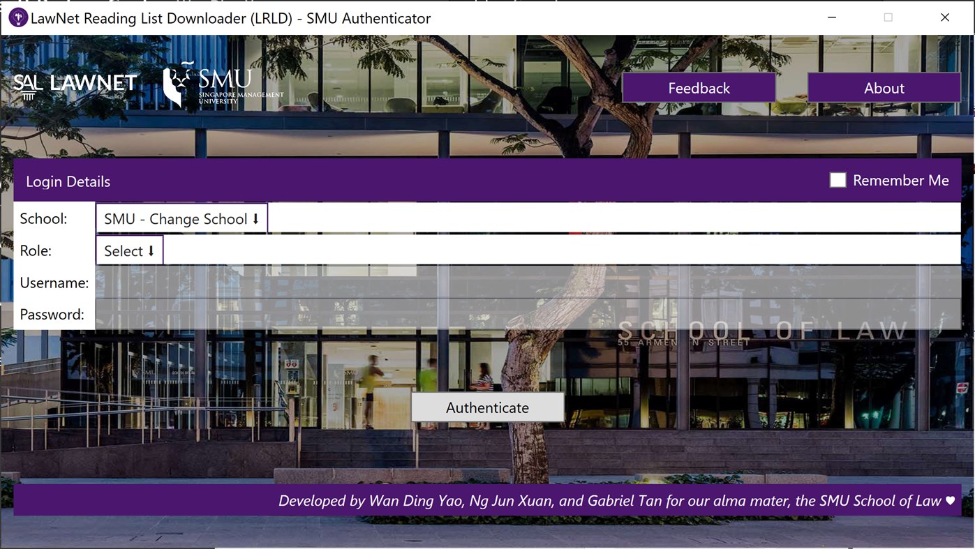 #1. LawNet Reading List Downloader (LRLD) (Windows) 由: Wan Ding Yao