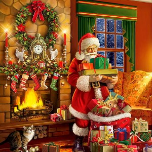 Cozy Christmas Home Jigsaw Puzzles