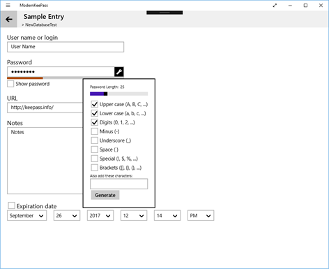 ModernKeePass Screenshots 1