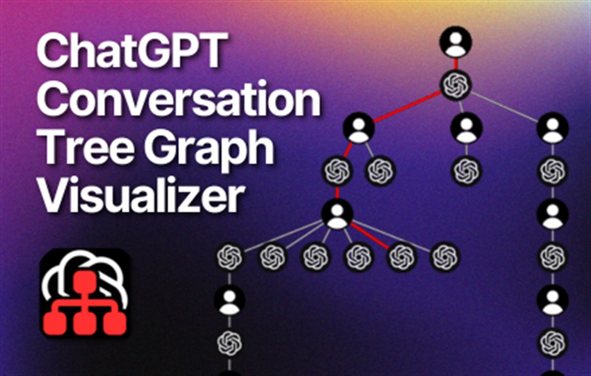 ChatGPT Conversation Tree Graph Visualizer - Dynamic & Interactive History