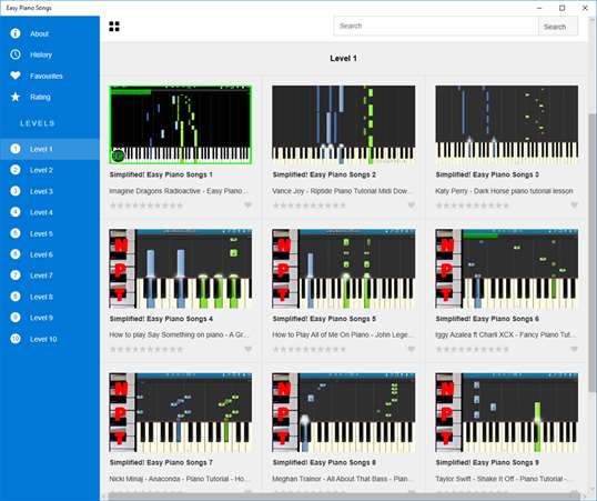 Easy Piano Songs screenshot 2