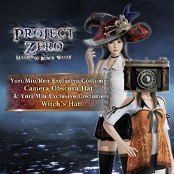 Yuri/Miu/Ren Exclusive Costume: Camera Obscura Hat & Yuri/Miu Exclusive Costume: Witch's Hat