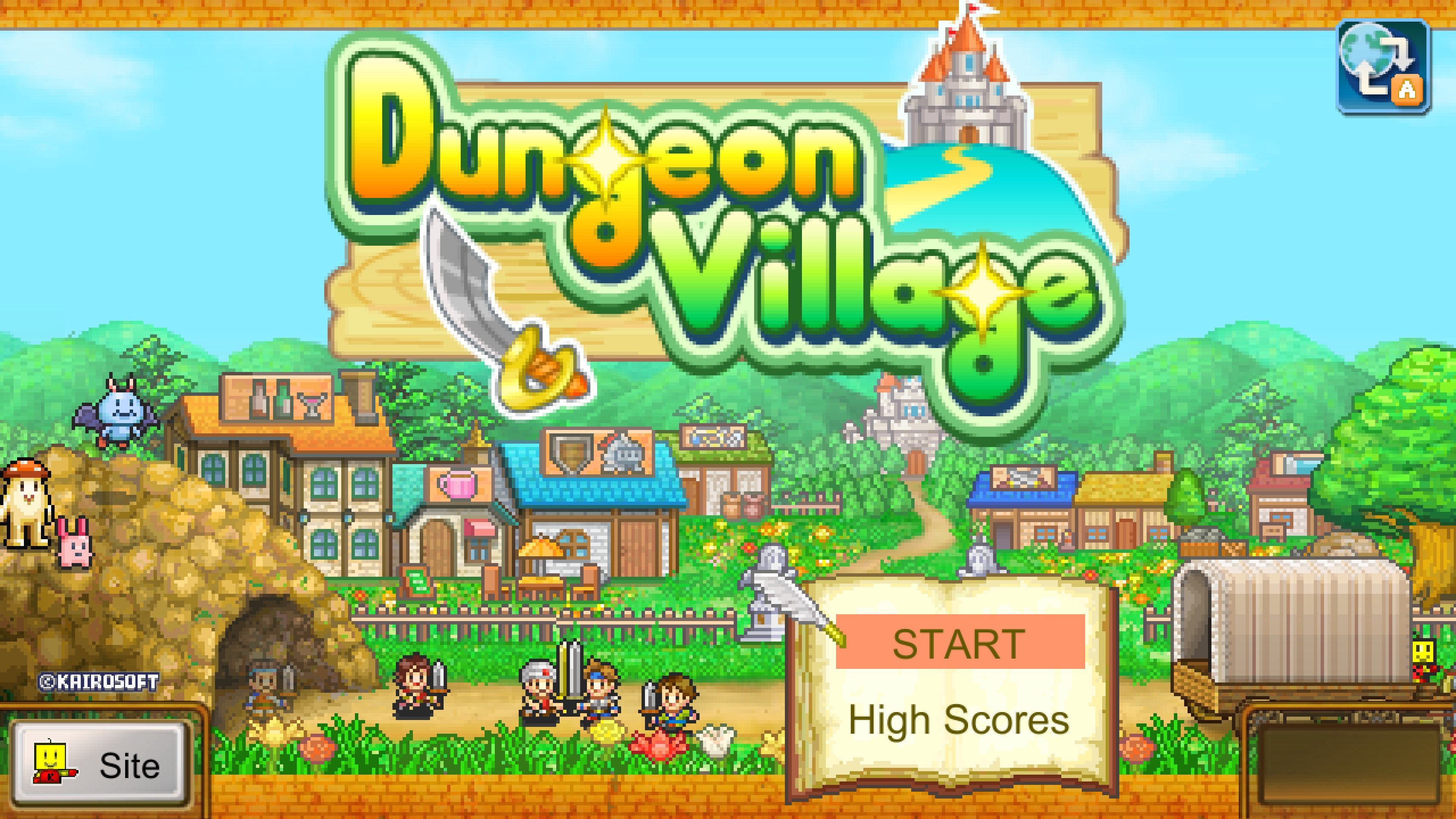 Деревня подземелье. Dungeon Village. Dungeon Village русификатор. Игра Village на плейстейшен. Village Switch.