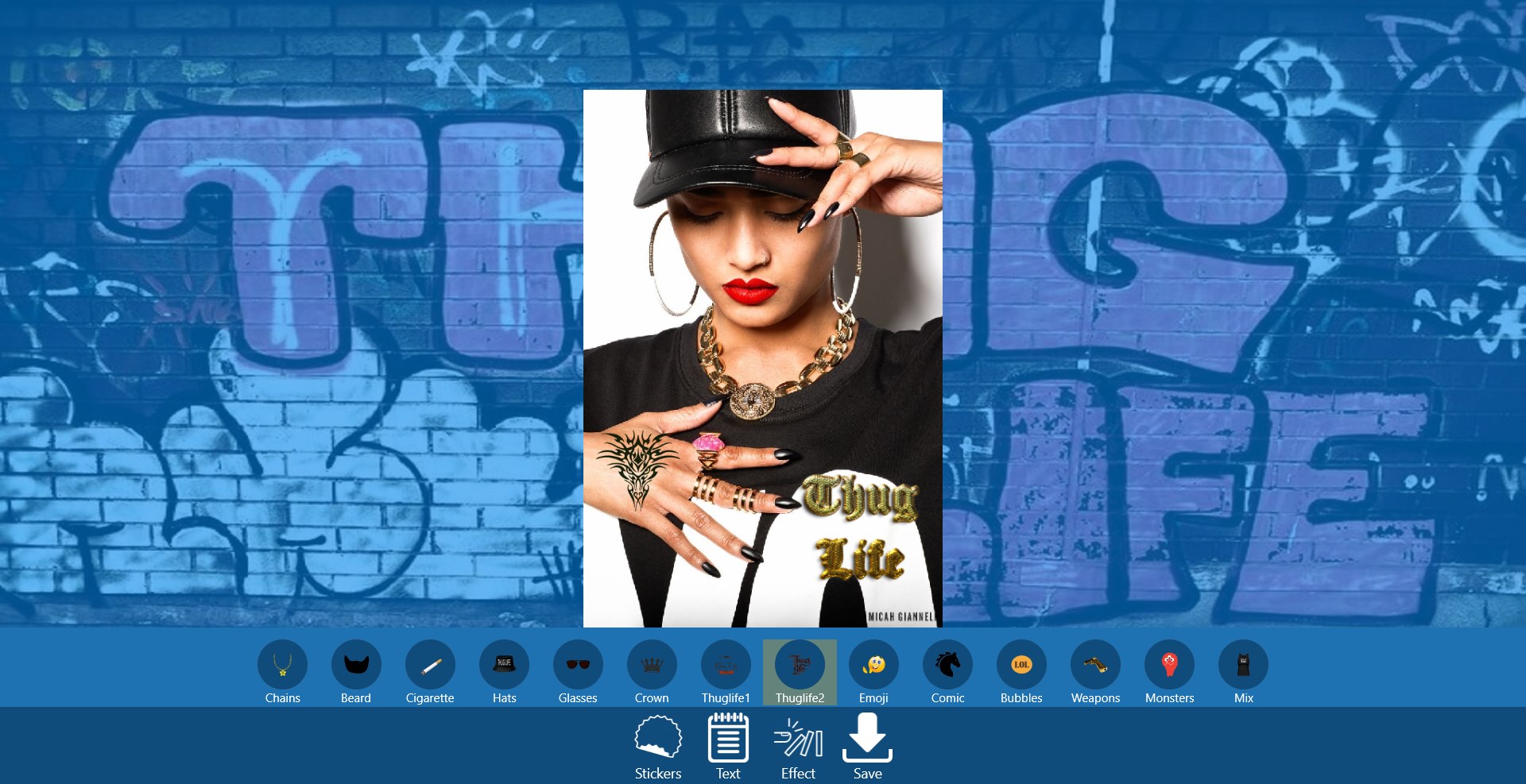 thug life photo maker editor - microsoft store 应用程序