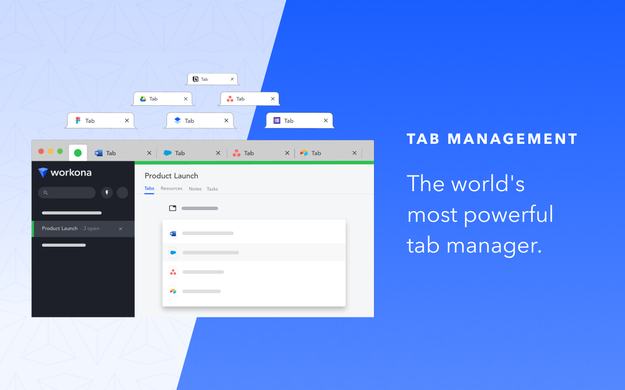 Tab Manager by Workona