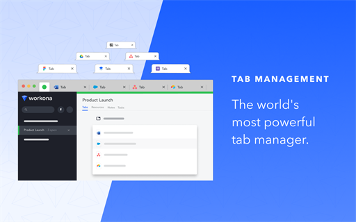 Tab Manager by Workona – Best Tab & Workspace Organizer