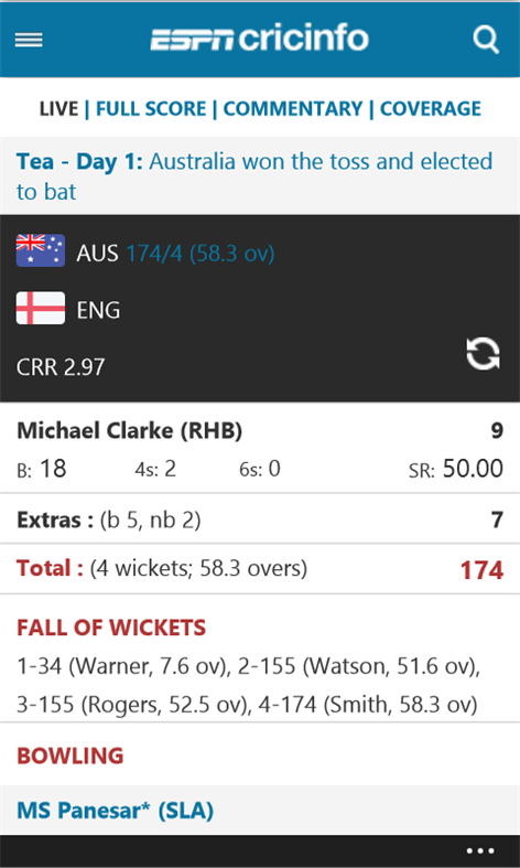 Cricket Live Screenshots 2