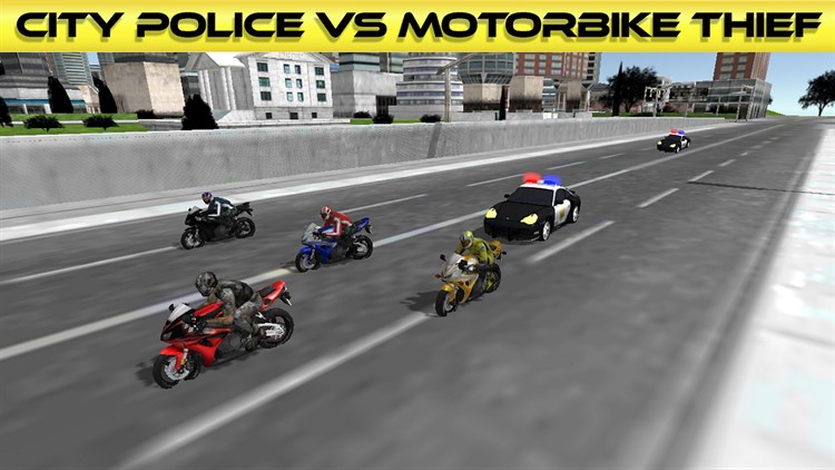 City Police Vs Motorbike Thief - PC - (Windows)