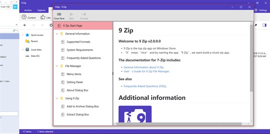 9 ZIP - open rar, zip, 7zip, gzip screenshot 8