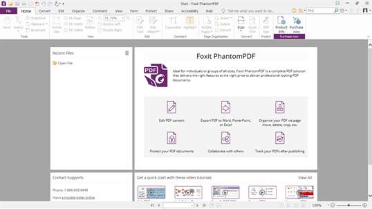 Foxit PhantomPDF for Windows 10 PC Free Download - Best Windows 10 Apps