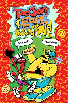 Cover poster for ToeJam and Earl: Back in the Groove!