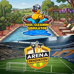 Aperçu Pool Cleaning Simulator & Arena Renovation Bundle