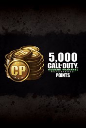 5,000 Call of Duty®: Modern Warfare® Remastered Points — 1