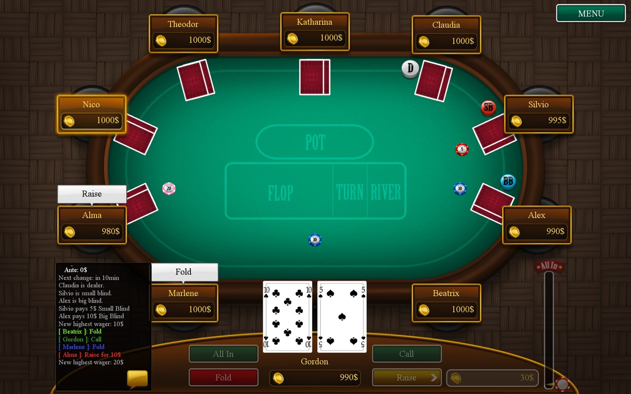 #1. Royal Class Poker (Windows) Por: magnussoft Deutschland GmbH