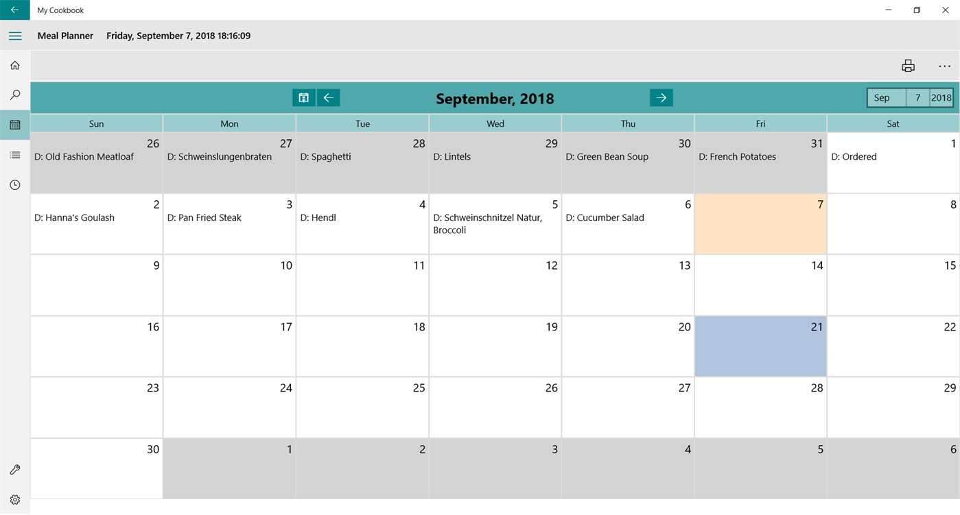 #5. My Cookbook (Windows) 由: Stembridge