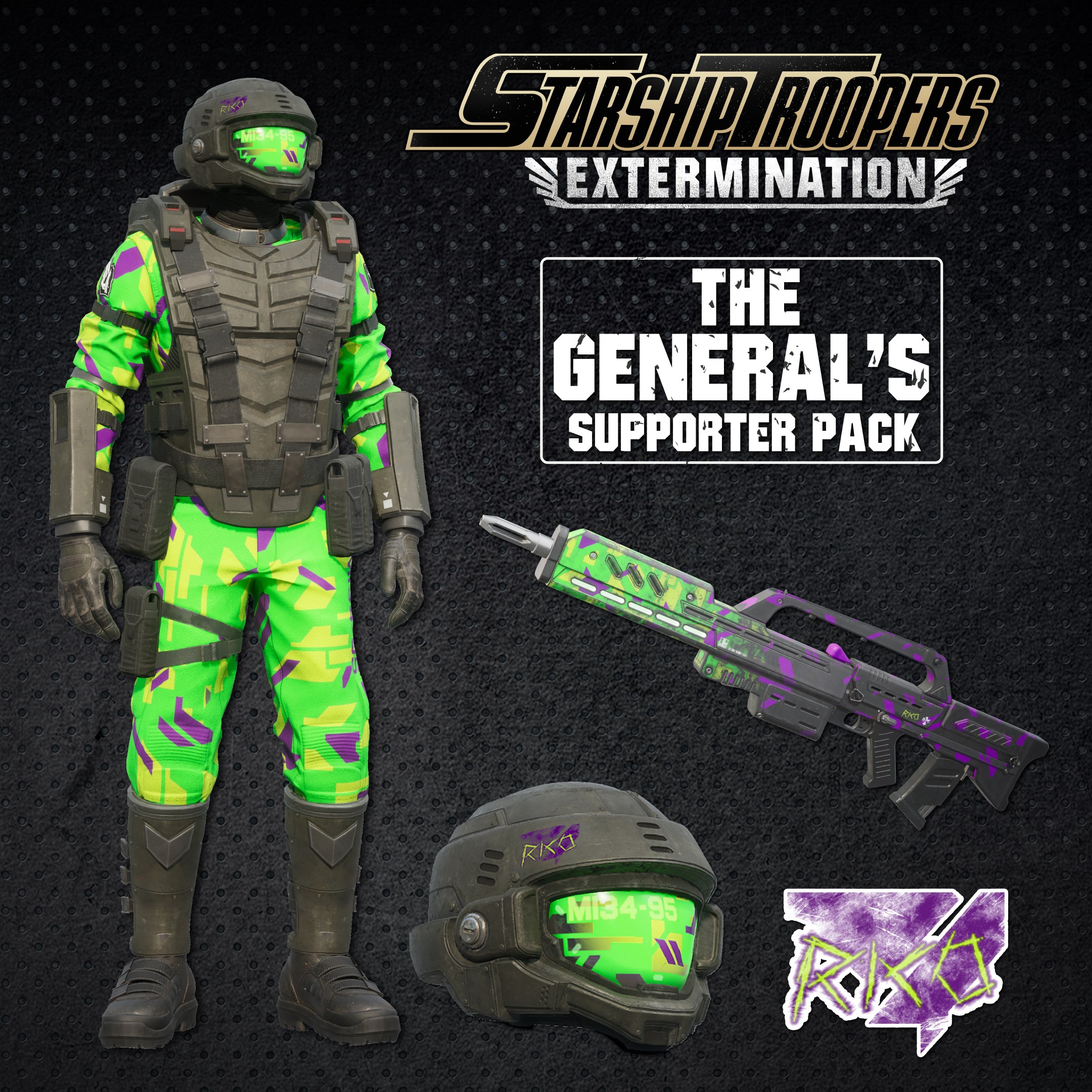 Starship Troopers: Extermination - The Generals Armor Pack