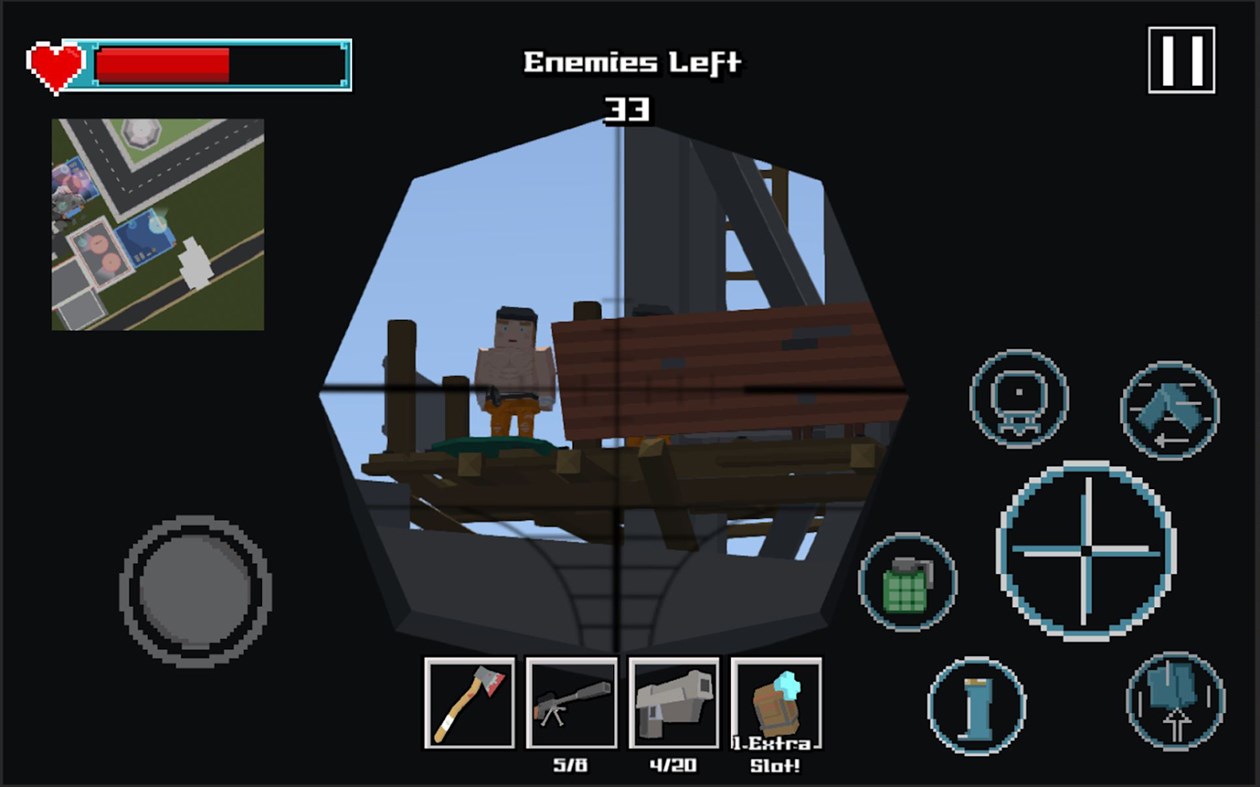 #2. Sniper Shooter Blocky Hitman (Windows) 由: Pixel Royale