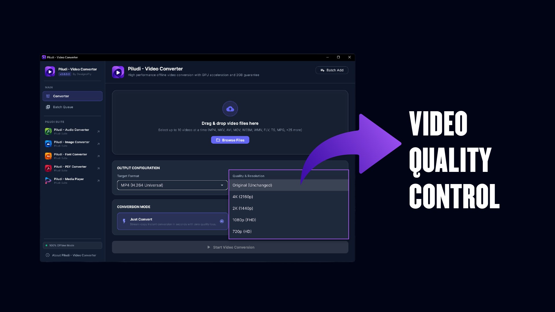 Piludi – Video Converter (Formerly Free Video Converter) Screenshot 4