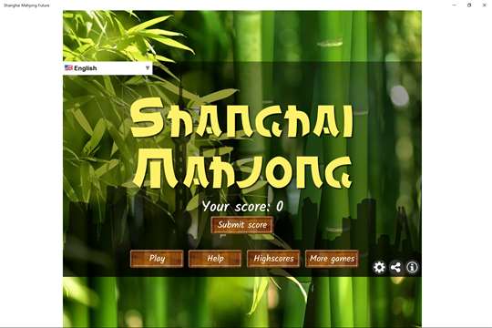 Shanghai Mahjong Future screenshot 1