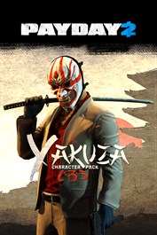 ¡Paquete de personajes Yakuza de PAYDAY 2: CRIMEWAVE EDITION!