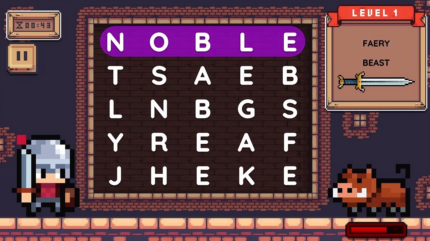 #2. Word Quest: Medival (Xbox) By: Gametry LLC