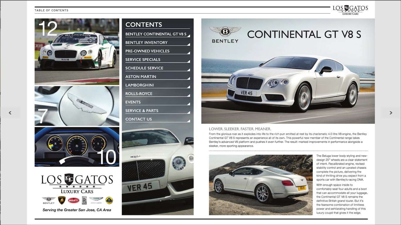 Los Gatos Luxury Cars for Windows 10