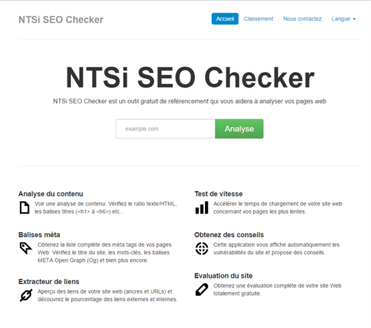 NTSi - SEO Checker screenshot 1