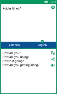 Estonian English Translator screenshot 1