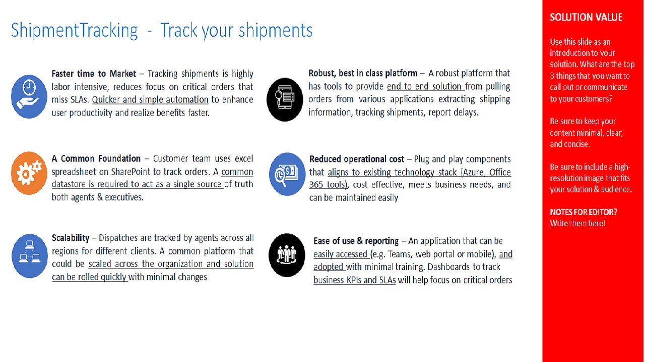 Snapshot 3 of Mindtree Shipment Tracking - 4 weeks Implementation