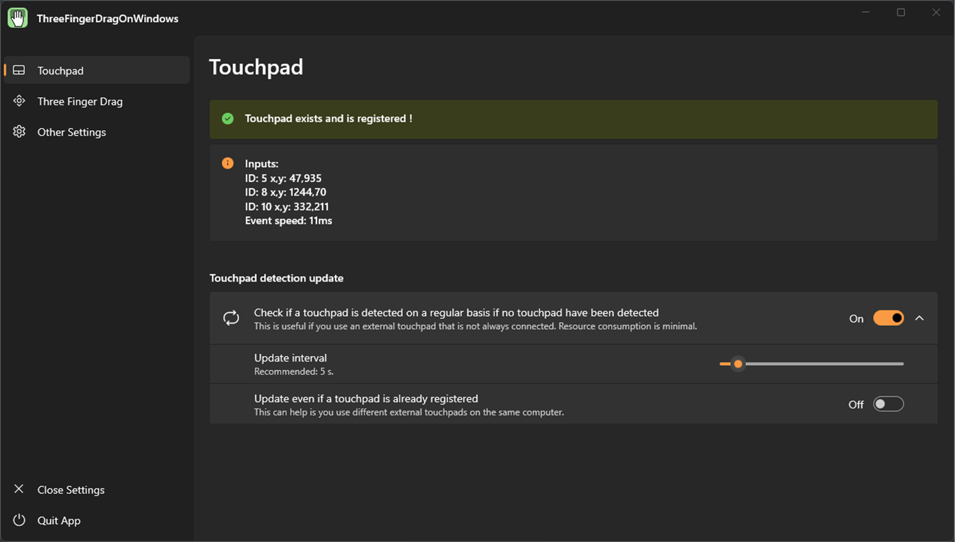 #1. Three Finger Drag (Windows) Door: Clément Grennerat