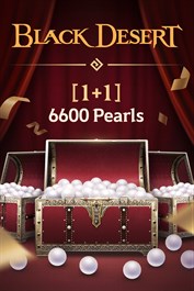 Black Desert - [1+1] 6,600 Pearls