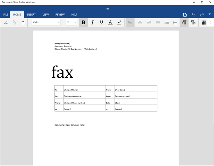 Document Editor Pro For Windows_4