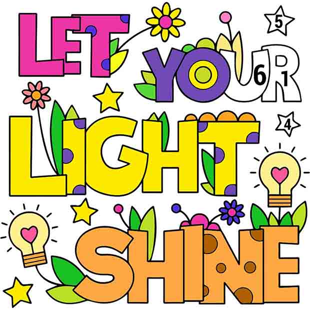 Motivational Quotes Color By Number: Life Inspiring Sandbox Coloring