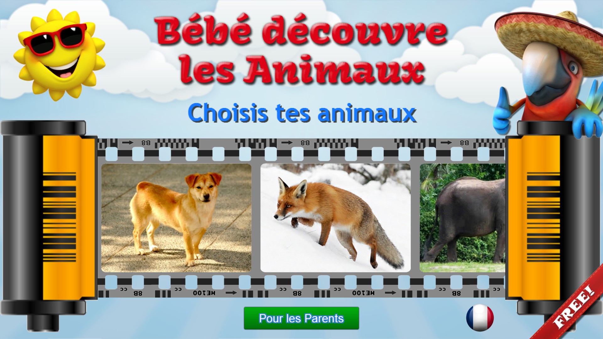 Recevoir Cris D Animaux Pour Les Enfants Jeux Bebe Gratuit Microsoft Store Fr Lu
